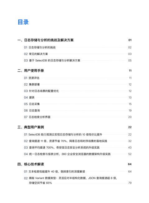 飞轮科技：SelectDB日志存储与分析解决方案白皮书